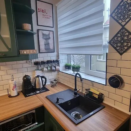 Appartement студио за двама с паркинг-център,морска градина,плаж - Mood Vibes *